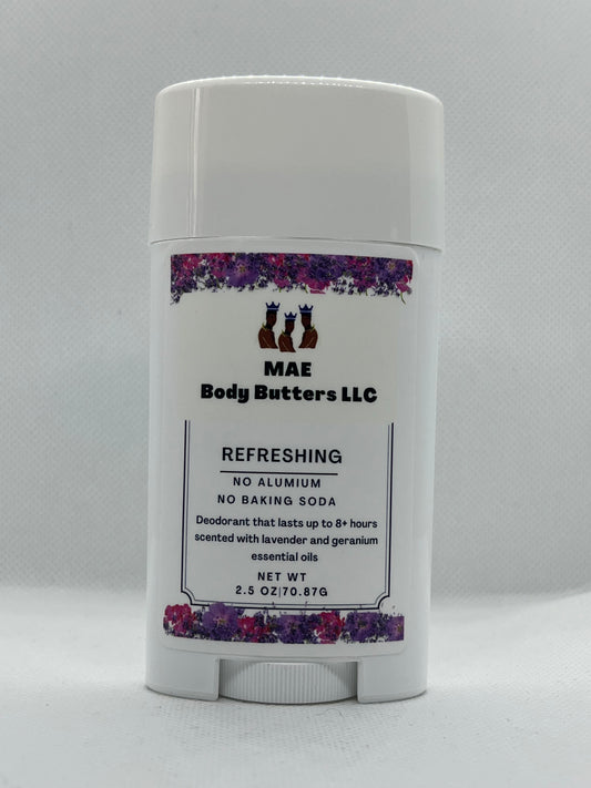 Refreshing Deodorant Scented with Lavender and Geranium